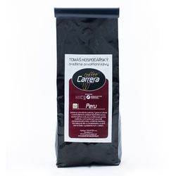 Ochutnej Ořech Carrera coffee zrnková káva Peru 450g