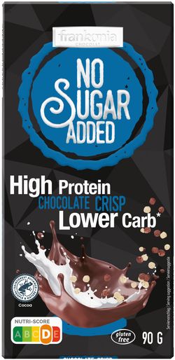 Frakonila Protein Chocolate No Sugar Added 90 g Choco Crisp