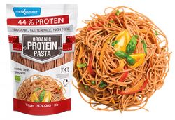 MAX SPORT s r.o. Organic Protein Pasta 200 g Zvolte variantu: Špagety z adzuki fazolí