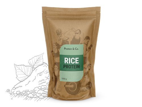 Protein&Co. Rýžový protein 1 kg