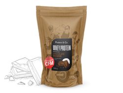 Protein&Co. WHEY PROTEIN 80 1000 g Příchuť 1: Chocolate brownie